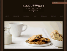 Tablet Screenshot of bisousweet.com
